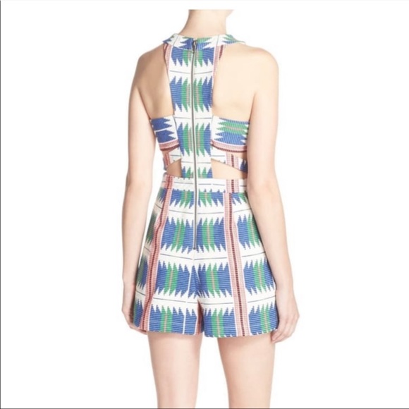 Adelyn Rae Colorful Romper - Picture 2 of 10